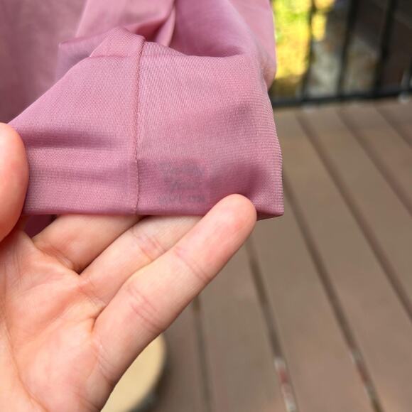 Vintage 40s/50s Vanity Fair Hand Dyed Micro Pleat Ruffled Ruched Maxi Slip Dress - Picture 9 of 9